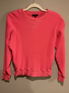 J CREW WAFFLE WEAVE SWEATER